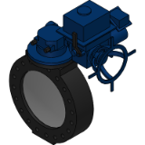 Butterfly Valve Type 56D,75D (Electric Actuated Type S)